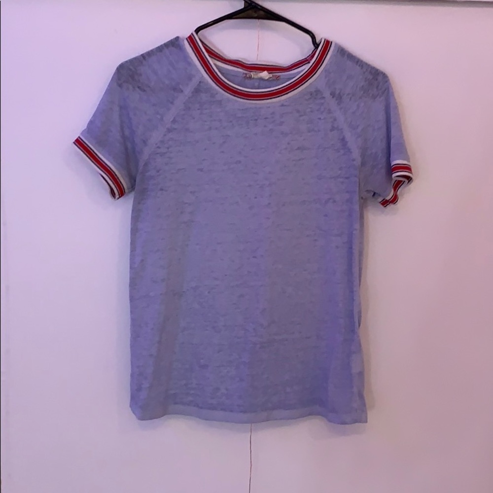 Cute women’s ringer tee shirt